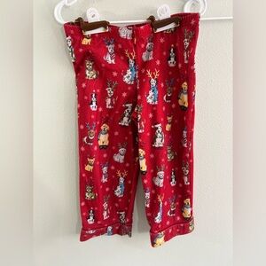Nick & Nora reindogs pajama pants 6/7‎